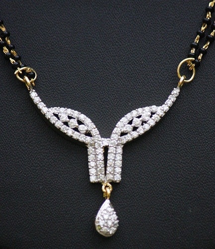 American Diamond Mangalsutra - To Add A Rich Look To Your Tradition