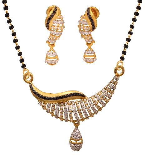 American Diamond Mangalsutra - To Add A Rich Look To Your Tradition