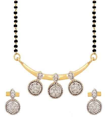 American Diamond Mangalsutra - To Add A Rich Look To Your Tradition