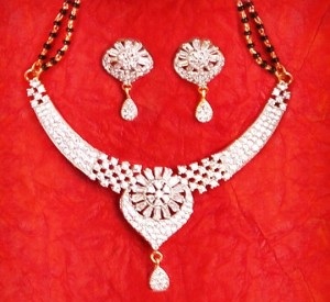 American Diamond Mangalsutra - To Add A Rich Look To Your Tradition