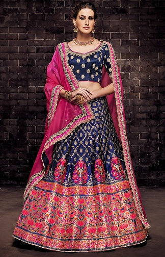 Brocade Lehenga Choli - Try These Latest Designs To Get The Rich Look