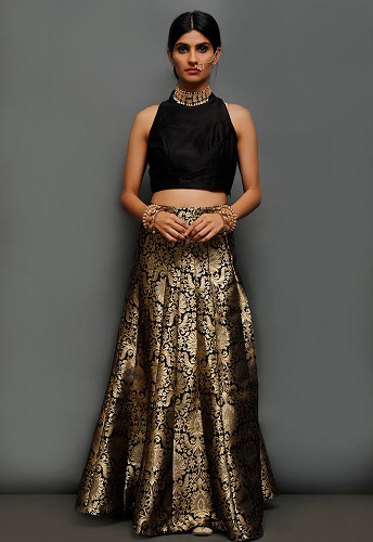 Brocade Lehenga Choli - Try These Latest Designs To Get The Rich Look