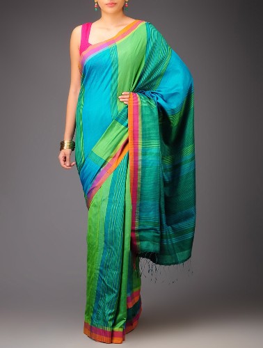 15 Modern Designs of Handwoven Sarees for Traditional Look