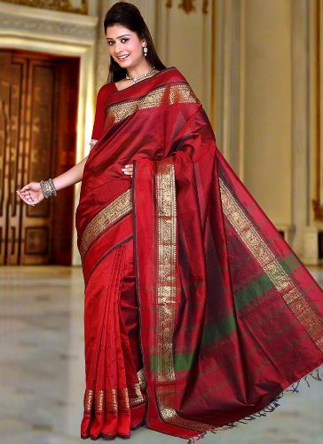15 Kanchi Cotton Sarees To Display Your Tradition and Style