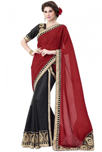 Party Wear Sarees - 35 Stunning Models To Suit Every Occasion
