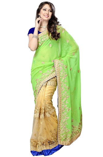 Party Wear Sarees - 35 Stunning Models To Suit Every Occasion
