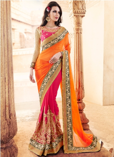 Party Wear Sarees - 35 Stunning Models To Suit Every Occasion