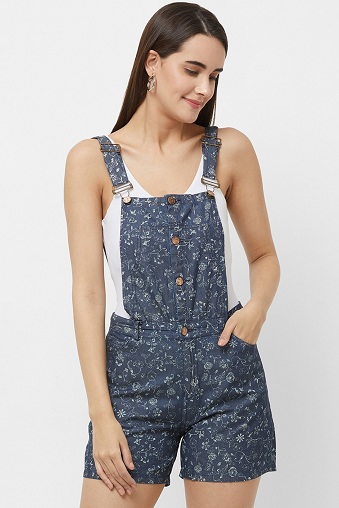 15 Trendy Models of Dungaree Dresses for Women and Kid Girls