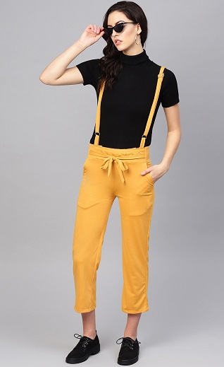 15 Trendy Models of Dungaree Dresses for Women and Kid Girls