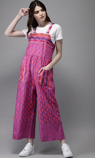 15 Trendy Models of Dungaree Dresses for Women and Kid Girls