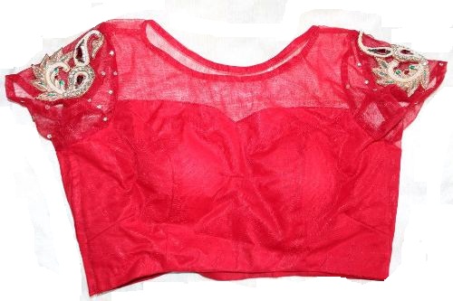 9 Trending Round Neck Blouse Designs for Stylish Look