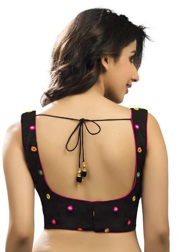 9 Trending Round Neck Blouse Designs for Stylish Look