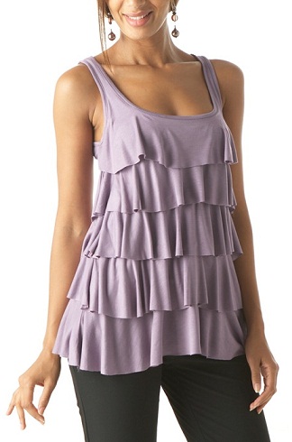 9 Latest Designs of Ruffle Tops Are Trending Now