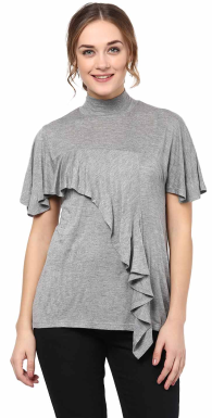 9 Latest Designs of Ruffle Tops Are Trending Now