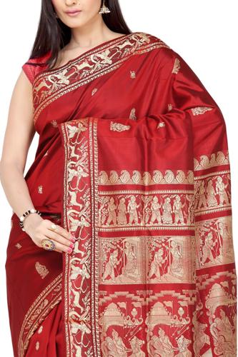 20 Mesmerizing Baluchari Sarees To Promote Indian Culture!