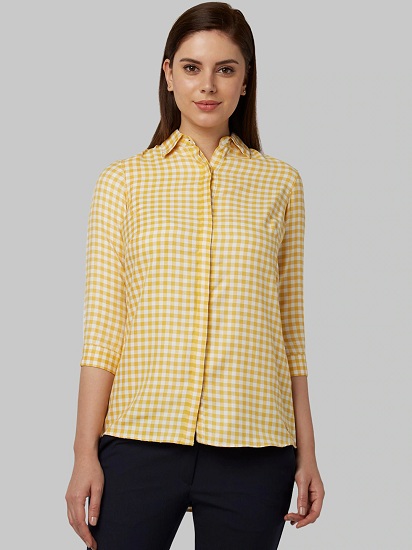 15 Trending Designs of Checked Shirts for Women - Try Now