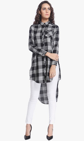 15 Trending Designs of Checked Shirts for Women - Try Now