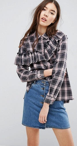 15 Trending Designs of Checked Shirts for Women - Try Now