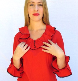 9 Trendy Designs of Blouse Tops Collection for Women in Fashion