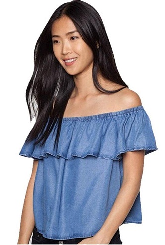 9 Trendy Designs of Blouse Tops Collection for Women in Fashion