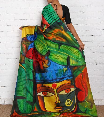 Saree Painting Designs - 9 Latest Patterns for Stunning Look