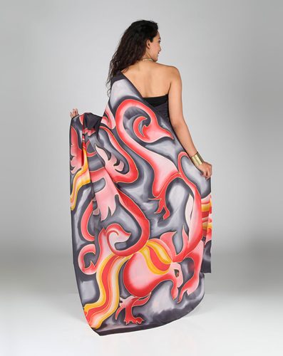 Saree Painting Designs - 9 Latest Patterns for Stunning Look