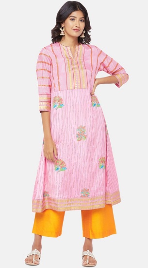 20 Awesome Pink Colour Kurti Designs For Women