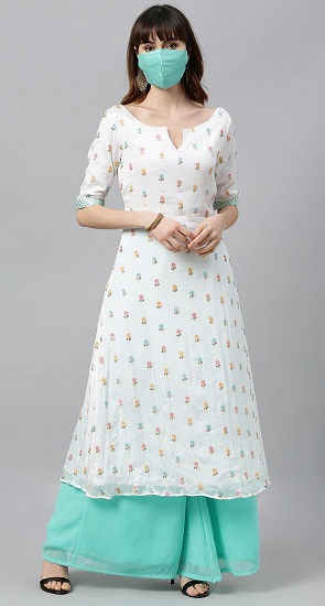 15 Latest Chiffon Kurti Designs for Women in Trend