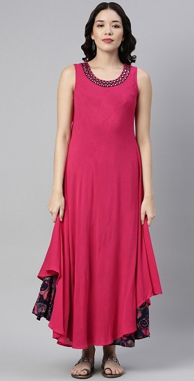 15 Latest Chiffon Kurti Designs for Women in Trend