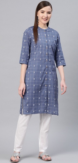 20 Trending Blue Colour Kurta Designs For Men And Women