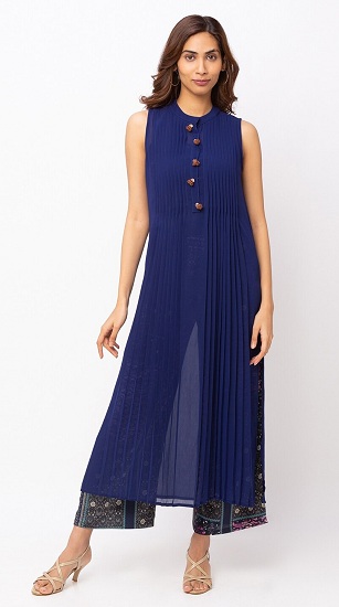 20 Trending Blue Colour Kurta Designs For Men And Women