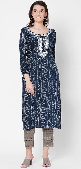 20 Trending Blue Colour Kurta Designs For Men And Women