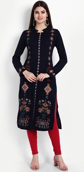 20 Trending Blue Colour Kurta Designs For Men And Women