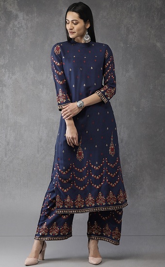 20 Trending Blue Colour Kurta Designs For Men And Women