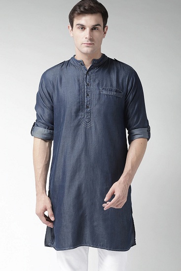 20 Trending Blue Colour Kurta Designs For Men And Women