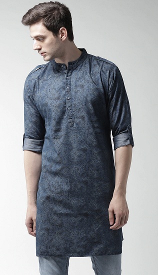 20 Trending Blue Colour Kurta Designs For Men And Women