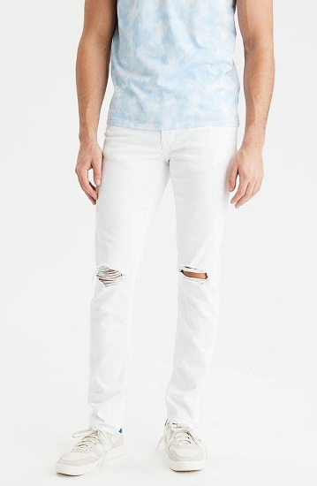 White Jeans for Men and Women - 10 Latest Styles and Designs