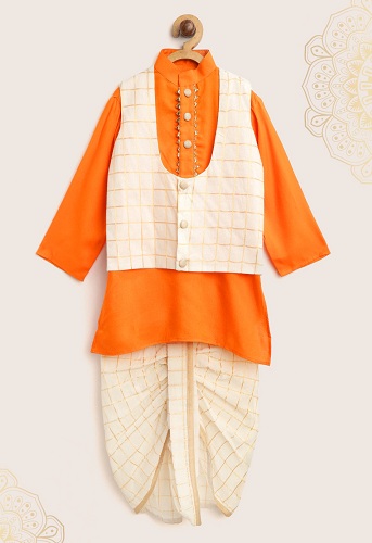 20 Latest Collection of Dhoti Style Kurta Designs for Men in Fashion