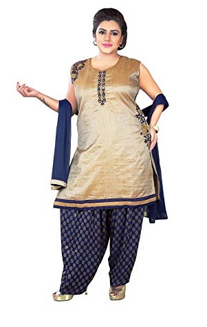 10 Latest Collection of Salwar Suits for Plus Size Women