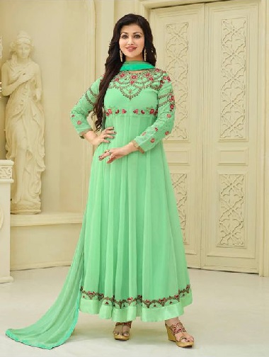 10 Latest Collection of Salwar Suits for Plus Size Women