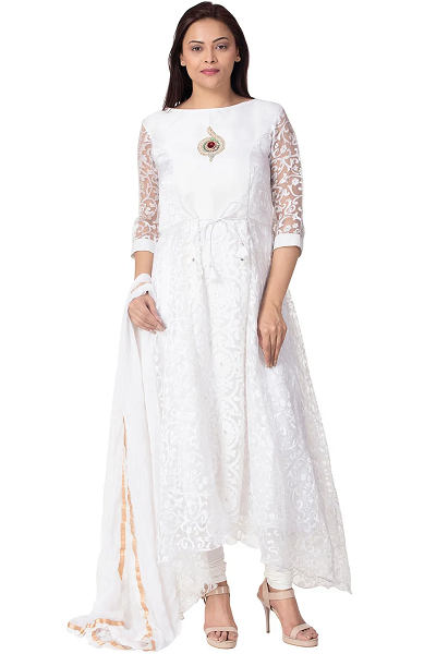 10 Trendy Models of Net Salwar Suits for Women with Beautiful Look