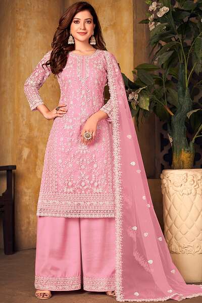 10 Trendy Models of Net Salwar Suits for Women with Beautiful Look