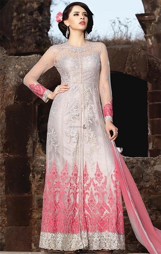 Silver Salwar Suits - 10 Latest Designs For Dazzling Look