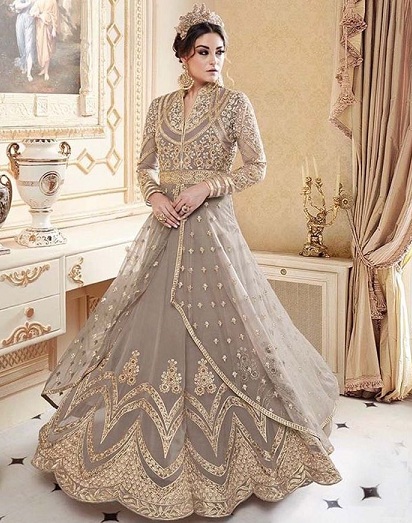 Silver Salwar Suits - 10 Latest Designs For Dazzling Look