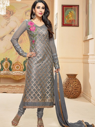 Silver Salwar Suits - 10 Latest Designs For Dazzling Look