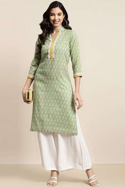 9 Beautiful Designs of Green Colour Kurta for Men and Women