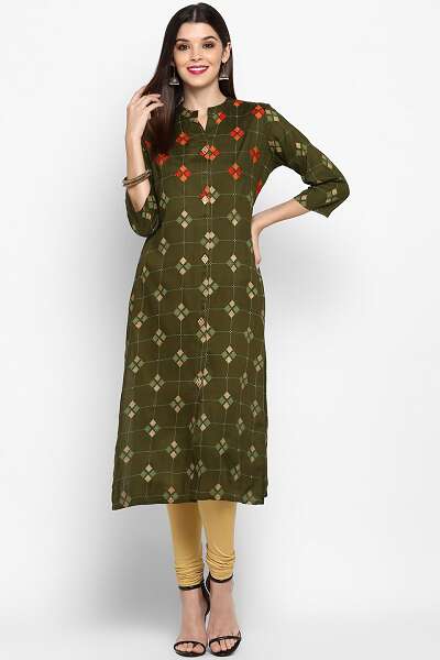 9 Beautiful Designs of Green Colour Kurta for Men and Women