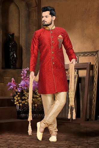 15 Stylish Red Colour Kurti Designs for Men and Women