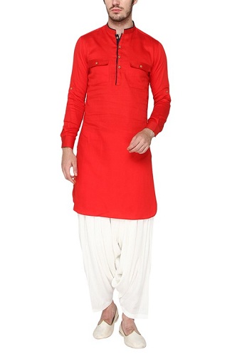 15 Stylish Red Colour Kurti Designs for Men and Women
