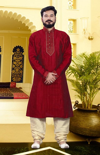 15 Stylish Red Colour Kurti Designs for Men and Women
